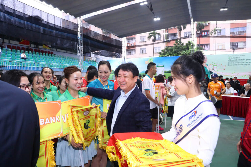 Phú Minh Group – Nhà tài trợ chính của Giải Pickleball ngành Ngân hàng Hà Nội lần thứ I năm 2025