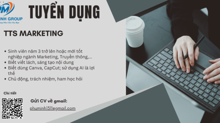 Phú Minh Group – Tuyển TTS Marketing